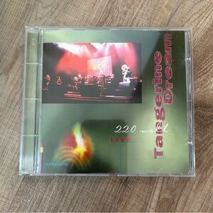 Tangerine Dream 220 Volt Live CD